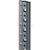 Tri-Boro Box Post 1/2" x 1-7/8" x 7'1"H, Dark Gray