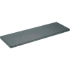 Tri-Boro Steel Flange Shelf 36"W x 30"D, 20 Gauge , 300 lb Capacity , Dark Gray