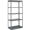 Tri-Boro N&B Sturdi-Frame Open Shelving Unit 48"W x 24"D x 75"H, 5 Shelves, 18 ga., Dark Gray
