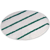 O'Dell 19" Carpet Bonnet, White/Green, 6 Per Case - Pkg Qty 6