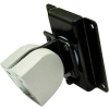 Ergotron® 100 Series Single Pivot Monitor Mount, Black/Gray