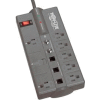 Tripp Lite TLP808TELTV Protect It! Surge Protector/Suppressor, 8 Outlets, 8' Cord, 2160 Joules