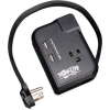 Tripp Lite TRAVELER3USB Traveler Surge Protector/Suppressor Protector w/3 Outlets, 2 USB, 540 Joules