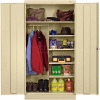 Tennsco Standard Combination Cabinet 7220-SND - Welded 36"W X 24"D X 72"H, Sand