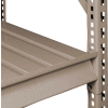 Tennsco Extra Shelf Level for Bulk Storage Rack - 96"W x 36"D - Steel Deck - Sand