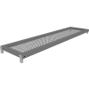 Tennsco Z-Line Additional Perforated Steel Shelf Level with Clips - 48"W x 12"D x 1-5/16"H