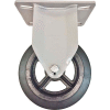 Fairbanks Heavy-Duty Rigid Caster 34-10-HC - Hi-Cap/Mold-On 10" Dia. - 1500 Lb. Capacity