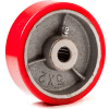 Fairbanks Polyurethane Mold-on Wheel E-808 SA - 8" Dia. x 2"W - 1260 Lb. Capacity