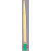Fairbanks Lever Dolly E-84-PO - 7'L Handle - Polyurethane Wheels - 5000 Lb. Cap.