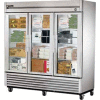 True® T-72FG Freezer Reach-In 3 Section - 78-1/8"W X 29-3/4"D X 79-1/8"H