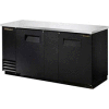 True® TBB-3 Back Bar Cooler 2 Section - 69-1/8"W X 27-3/4"D X 37"H
