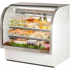 True® TCGG-48 Curved Glass Deli Case - 48-1/4"W X 35-1/4"D X 47-3/4"H