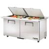 True® TSSU6024MBDSSTAD Dual Side Sandwich/Salad Unit 60-3/8"W X 40-3/8"D X 31-3/8"H