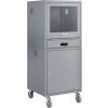 Global Industrial™ Mobile Security Computer Cabinet, Gray, Unassembled
																			