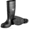 Tingley® 31251 Economy Steel Toe Knee Boots, Black, Cleated Outsole, Size 9