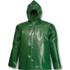 Tingley® J22168 Iron Eagle® Storm Fly Front Hooded Jacket, Green, Medium