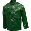 Tingley® J22208 Iron Eagle® Storm Fly Front Jacket, Green, Hood Snaps, XL