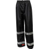 Tingley&#174; Icon&#8482; Waterproof Breathable Pants W/Silver Reflective Tape, Black, XL