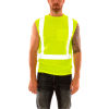 Tingley&#174; Reflective T-Shirt, Long Sleeve, 1 Pocket, Silver Tape, Type R, Class 3, Fl Lime, 5XL