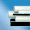 AIN Plastics Acetal Plastic Rod Stock, 2-3/8 in.Dia. x 12 in.L, Natural
