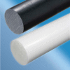 AIN Plastics Extruded Nylon 6/6 Plastic Rod Stock, 3/32 in. Dia. x 96 in. L, Natural