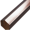 AIN Plastics Extruded Nylon 6/6 Plastic Hex Rod Stock, 1-1/4 in. Dia. x 96 in. L, Natural