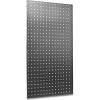 Triton LB2-S (2) 24"W x 42-1/2"H x 9/16"D Stainless Square Hole Pegboards W/ Wall Mounting HW (2 pc)