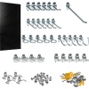 Triton Products, TPB-36BKH-Kit, Pegboard Back Panel, Twilight Black, 48 Inch X 24 Inch