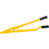 Teknika Heavy Duty Steel Strapping Cutter for Up To 0.050" Thick & 2" Strap Width, Yellow