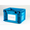 Kennedy Group C0001 Container Placard Label Holder CSTP2 w/"Place Label Here" 4-1/2x6-1/2 White - Pkg Qty 100