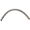 Faucet Supply 3/8 In. Compression X 3/8 In. Compression X 20 In. - Braided Stainless Steel - Pkg Qty 25