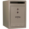 Tracker Safe Front Drop Slot Depository Safe - DS120810-K - Dual Key Lock - 8"W x 10"D x 12"H Cream