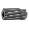 HSS Import Spiral Flute Shell Reamer 2-3/8" Diameter x 1-1/4" Hole x 3-3/4" OAL, 14 Flutes