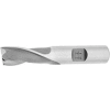 Import 2 Flute HSS Sq Single End Mill 1/2" Dia 3/8" Shank 13/16" Flute 2-1/2" OAL