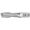 Import 2 Flute HSS Sq Single End Mill 1/4" Dia 3/8" Shank 1" Flute 3-1/4" OAL