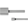 Carbon Steel Import Pilot for Interchangeable Counterbore, 23/32" DIA x 1/2" Shank x 2-3/4" OAL