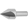 HSS Import 3 Flute Countersink Center Reamers 90°, 3/8" Dia.