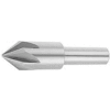 HSS Import 6 Flute Chatterless Countersink, 90°, 5/8" DIa.