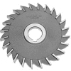 HSS Import Plain Teeth Side Milling Cutter, 6" DIA x 3/8" Face x 1" Hole
