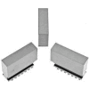 Bison Soft Blank Jaws for Scroll Chuck,Quick Clamping, 3" 3 Piece Set