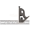 Starrett 56362 C11H-6-4R Combination Square, 6", 2 Piece