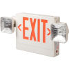 Emergi-Lite ELXN400R2SQLR LED Thermoplastic Combination Unit - White/Red 12W Remote Capacity