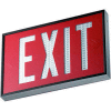 Emergi-Lite WSLX-1062R-N Everlite Tritium Exit Sign - 10 Year Double Face Red