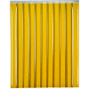 Global Industrial Welding Strip Door - 10'W x 6'H - 8" Amber Tint PVC