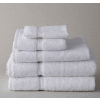 Thomaston Mills Royal Suite Dobby Bath Towel - 54"L x 27"W - White - 12 Pack - Pkg Qty 3