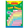 Trend&#174; Star Smiles SuperShapes Stickers Value Pack, 2500 Stickers/Pack