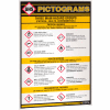 INCOM® GHS1010 GHS Information Pictogram Wall Chart, 24" x 36"