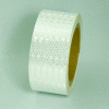 Super Brite Reflective Tape, White, 2"W x 30'L Roll, HRT230WH