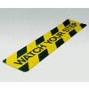 Gator Grip Cleat, Watch Your Step, Yellow/Black, 6"W x 24"L, 10/Pkg., SG3126WYS