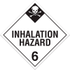 INCOM® TA620SS Class 6.2 Inhalation Hazard Rigid Plastic Placard - 100/Pkg